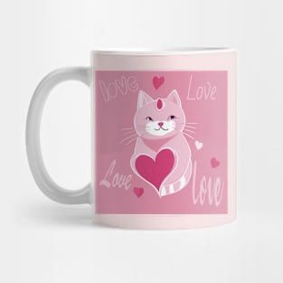 I Love My Cat Mug